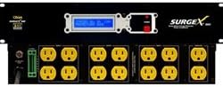 SurgeX SEQ Sequencing Surge Eliminator and Power Conditioner with Remote, 120 Volt, 20 Amp