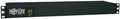 Tripp Lite Metered PDU, 20A, 12 Outlets (5-15/20R), 120V, L5-20P/5-20P Input, 6 ft. Cord, 1U Rack-Mount Power (PDUMH20-6)