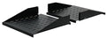 NavePoint 19 Inch Center Weight Relay Rack Mount Data Networking Shelf Steel 2U 38 Inch Depth Deep