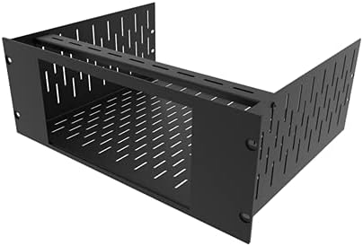 Penn Elcom Custom Media Rack Shelves (Works with Xbox Series X (4U))