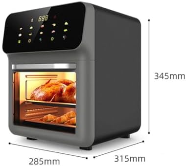 Smart 11-in-1 Air Fryer Toaster Oven Combo, Digital Convection Air Fryer with Grill, Bake, Roast, Reheat, Broil, Dehydrate, Easy Clean Countertop Appliance (White)