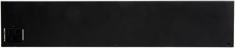 WattBox® 800 Series Vertical Power Conditioner with 12 Metered & Individually IP Controlled Outlets (WB-800VPS-IPVM-12)