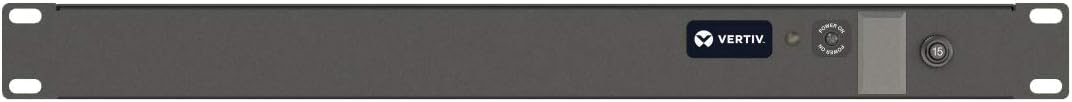 Vertiv Geist Basic Rack PDU – Data Center Power Distribution Unit - 20A| (10) NEMA 5-20R| 5-20P| 1.9kW| Rack PDU (VP9563)