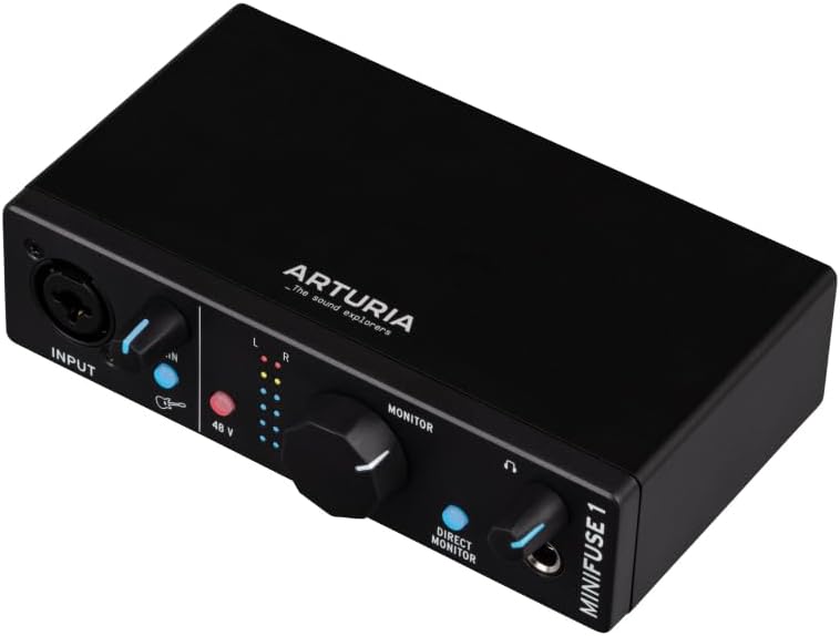 Arturia MiniFuse 2 Recording Pack - Black
