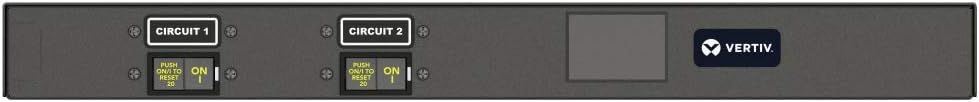 Vertiv Geist Basic Horizontal PDU with 12 IEC C13 Outlets, 30A, 208V, 4.9kW (VP9571A)