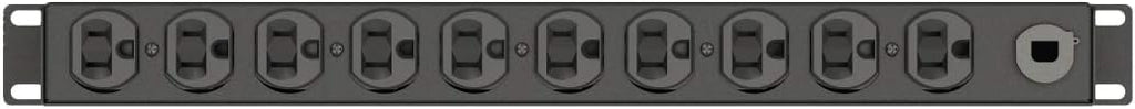 Vertiv Geist Basic Rack PDU – Data Center Power Distribution Unit - 20A| (10) NEMA 5-20R| 5-20P| 1.9kW| Rack PDU (VP9563)