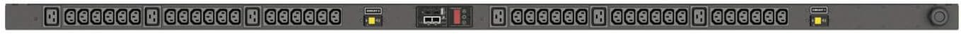 Vertiv Geist Switched Vertical PDU with 20 Locking IEC C13 & 4 Locking IEC C19 Outlets, 30A, 208V, 4.9kW (VP8641)