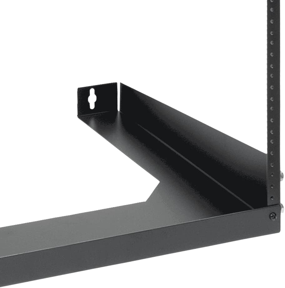ICC Wall Mount Rack with 15 Rack Mount Spaces (15U) - Heavy-Duty 19' Open Frame Server Rack - Space-Saving and Secure Network Equipment Rack for IT, AV and Computer Equipment Installations