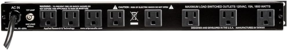 ART PS4x4PROUSB Dual Metered Power Distribution System