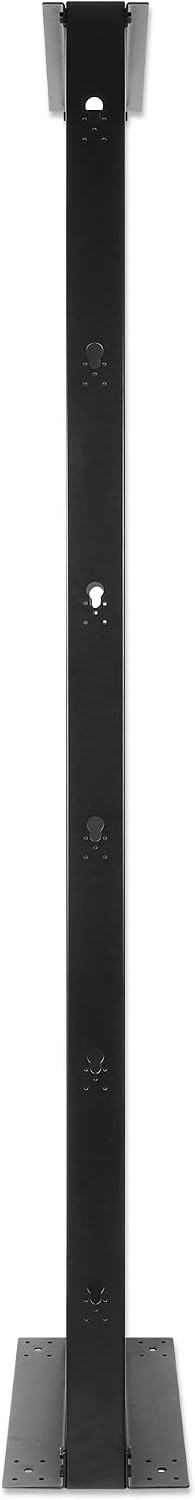 Intellinet 42U 19' 2 Post Open Frame Server Wall Mount Rack - Flatpacked, Antistatic Powder Coated Steel – for IT Network Equipment & AV Devices – 3 Yr Mfg Warranty – 716390