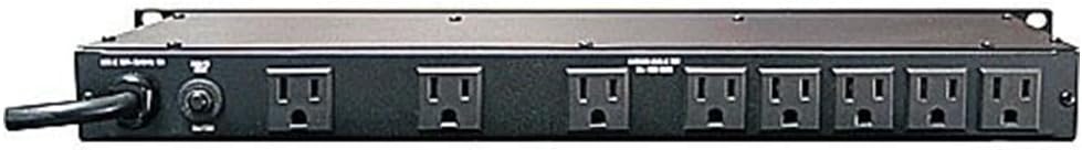 Furman M-8Dx Merit X Series 8 Outlet Power Conditioner & Surge Protector with LED Voltmeter & Dual Lights Plus Hosa 18 Gauge Electrical Extension Cable