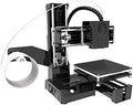 Mini 3D Printer, Desktop Mini 3D Printer for Kids and Beginners: High Printing Accuracy, Uniform Heating, Print Volume 100x100x100mm, Entry Level (US Plug)