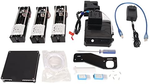 Mini 3D Printer, Desktop Mini 3D Printer for Kids and Beginners: High Printing Accuracy, Uniform Heating, Print Volume 100x100x100mm, Entry Level (US Plug)