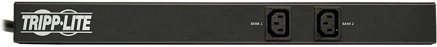 Tripp Lite Basic PDU, 30A, 10 Outlets (C13), 208/240V, L6-30P, 12 ft. Cord, 1U Rack-Mount Power (PDUH30HV)