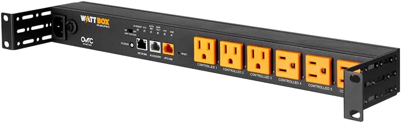 800 Series Power Conditioner with 6 Metered & Individually IP Controlled Outlets (WB-800-IPVM-6)
