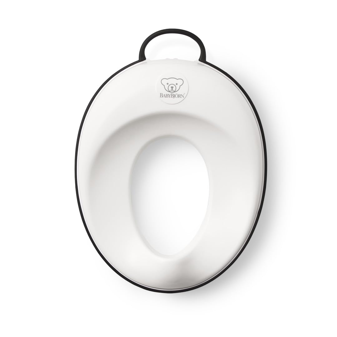 BABYBJORN Toilet Trainer - White/Black, 11.5x14x3.5 Inch (Pack of 6)