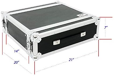OSP Cases | ATA Road Case | 3-Space Effects Rack | 14' Deep | RC3U-14