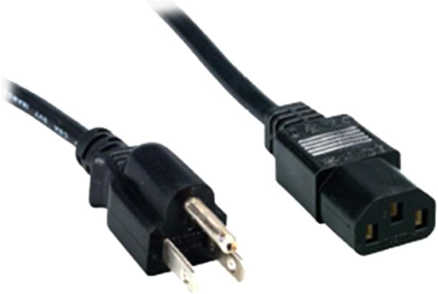 Black Lion Audio PG-X 9-Outlet Power Conditioner (1 RU) Bundle with 2X Comprehensive Cable PWC-BK-3 Molded Power Cable, Black