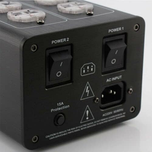 AC8.8 3000W Power Conditioner & Purifier, Advanced EMI/RFI Noise Filter, AC Power Filter with Voltage Display, Surge Protector with 10 Outlets for Audiophile and Home Theater Systems