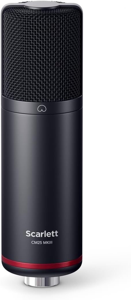 Focusrite Scarlett Solo Studio 4th Gen USB Audio Interface Complete Kit Exclusive Software Bundle with New Designed Eris 3.5 Studio Monitors with Professional Microphone Kit & Recording Headphones
