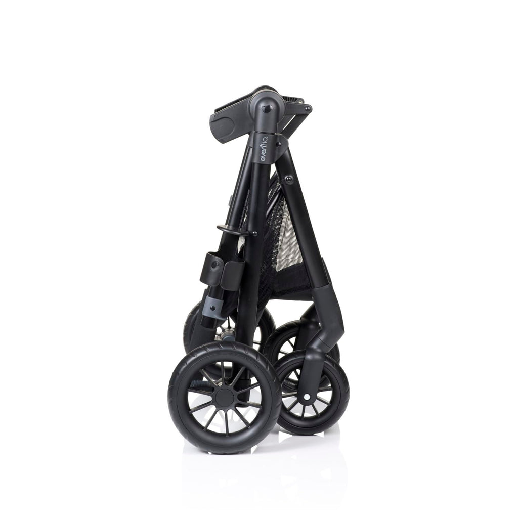 Evenflo Pivot Modular Travel System with LiteMax Preemie and Infant Car Seat (Casual Gray)