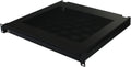 Penn Elcom EX-6301B 19 Inch Rack Mountable Vented Laptop/Tablet Drawer with Foam Wrist-Pad Support, Key Lock and Rear Cable Access