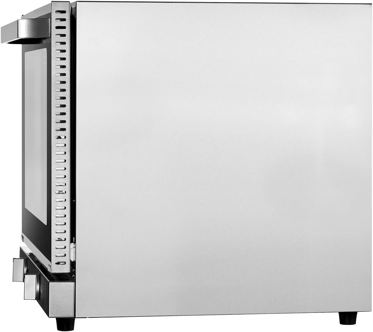 VEVOR Commercial Countertop Oven, 66L 4-Tier Toaster Ovens with Tempered Glass Door, Wire Racks & Tray, 2800W Stainless Steel Baking Ovens for Restaurant Bakery (AC208~240V,60Hz, 6-20P Plug & Outlet)