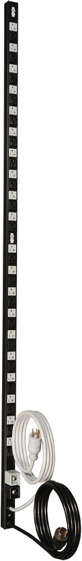 Tripp Lite Basic PDU, 20A Dual-Circuit 40 Outlets (5-15/20R), 120V, NEMA L5-20P/5-20P Inputs, 0U Vertical Rack-Mount Power (PDU40TDUAL)
