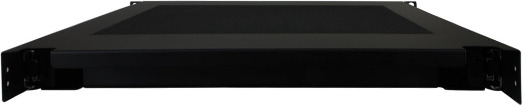 Penn Elcom EX-6301B 19 Inch Rack Mountable Vented Laptop/Tablet Drawer with Foam Wrist-Pad Support, Key Lock and Rear Cable Access