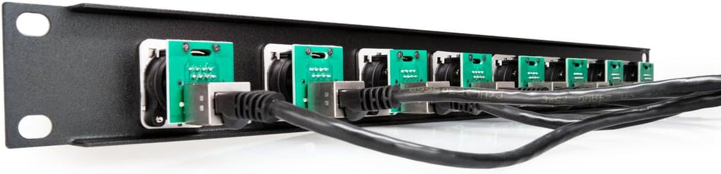 Elite Core EC-EBO8 8-Channel EtherCon Breakout Panel