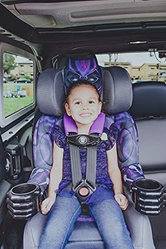 KidsEmbrace 2-in-1 Car Seat | Forward-Facing Harness (26.5–65 lbs) & Booster Mode (40–100 lbs) | Latch | Premium Fit with Multi-Position Headrest, Harness & Recline