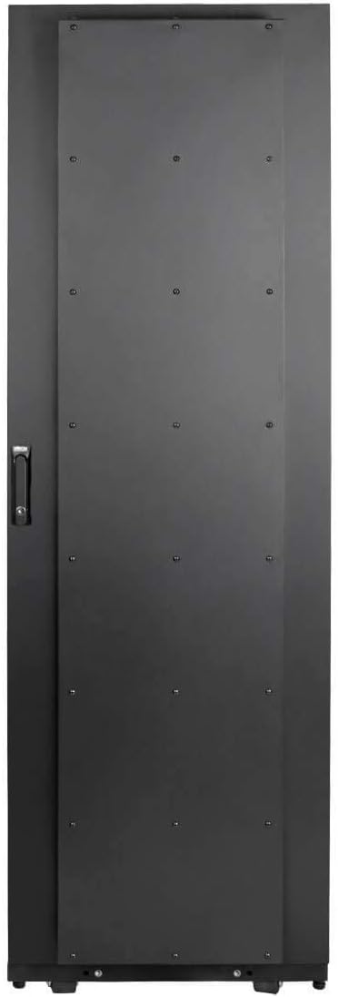 Tripp Lite - SRQP42UB - 42U Rack Enclosure Server Cabinet Quiet with Sound Suppression - 42U Wide X 27.76 Deep Floor Standing for Server - Black - Steel - 2000 Lb X Dynamic/Rolling Weight