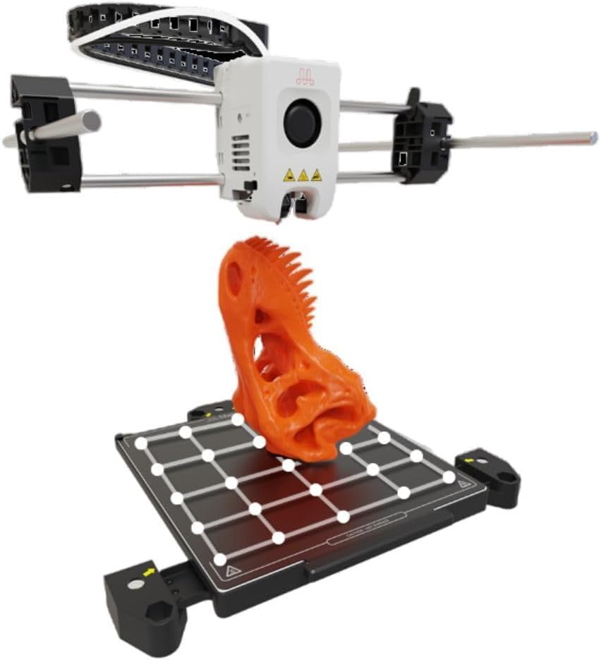 MakerBot Sketch Sprint 3D Printer with 250 mm Per Second Print Speed, Includes UltiMaker Digital Factory Cloud Cura Software and Certification Program, Plastic Filament, 15.8 x 17.8 x 18.3 inches