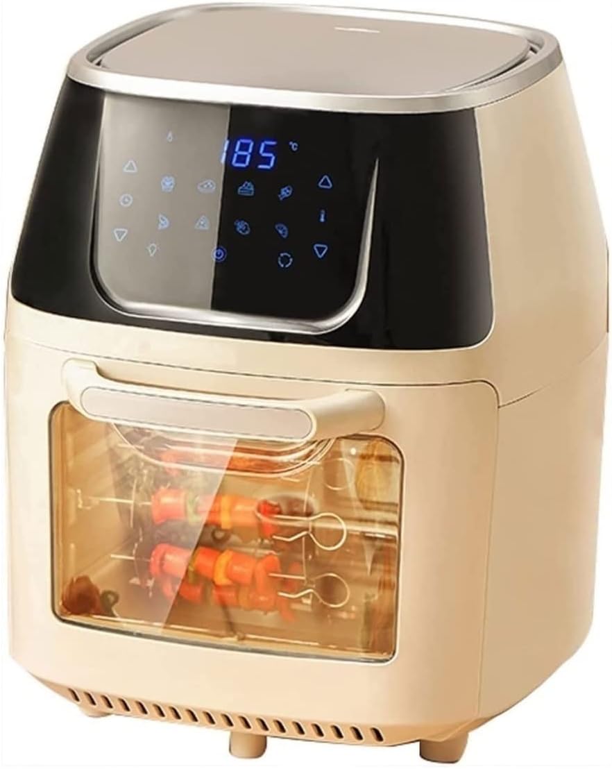 Air Fryer, Air Fryer Oven, Oil-Less Healthy Cooker, Timer & Temperature Controls, Safe Detachable Basket, 7.4 Quart, 1400 Watts