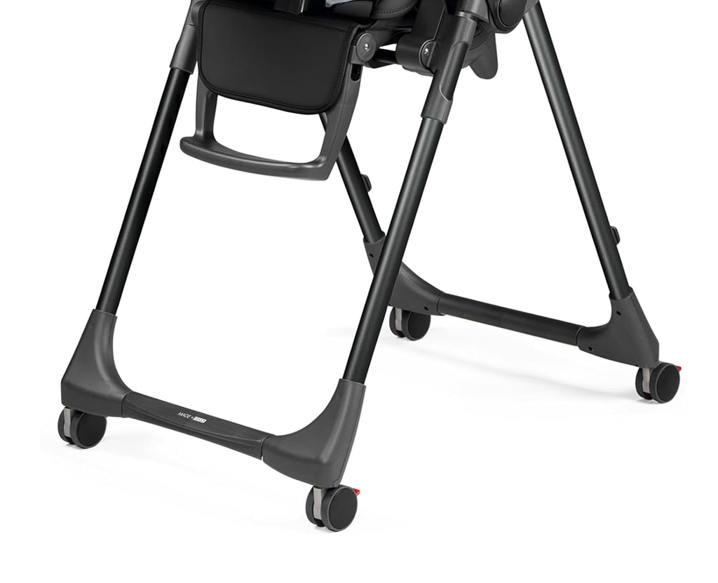 Peg Perego Prima Pappa Zero 3 - High Chair - for Children Newborn to 3 Years of Age - Made in Italy - True Black (Black)