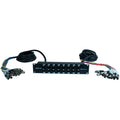 Seismic Audio - SARMSS-16x1515 - 16 Channel XLR TRS Combo Splitter Snake Cable Two 15' XLR trunks - Rack Mountable