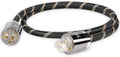 SKW Upgrade C15 Audiophile Ultra-high Purity Copper Power Cord, Male to Female Power Cable, US Plug for Subwoofer, Amplifier, DV/AV 6.5ft/2M