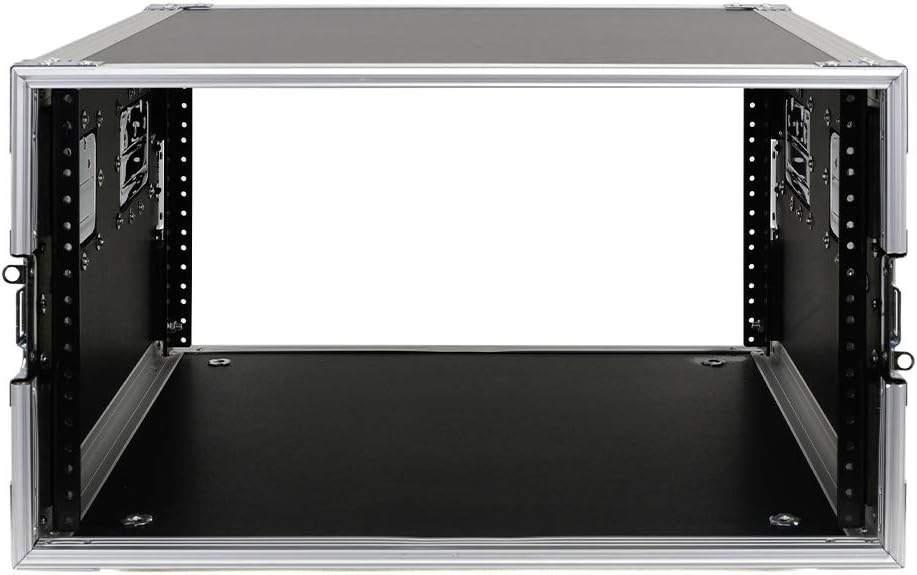 Seismic Audio - SA-PTR-6U - 6 Space Pro Audio DJ Road Rack Case - Pro Tour Grade
