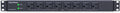 CyberPower PDU30BT8F8R Basic PDU, 100 – 125V/30A (Derated to 24A), 16 Outlets, 12 Foot Power Cord, 1U Rackmount