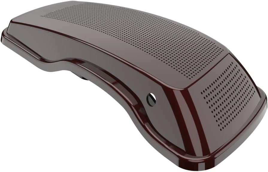 Advanblack Saddlebag Dual 6x9 Speaker lids, Audio Covers Fit for H-D Touring, Road Glide, Street Glide Special, Road King, 2014 2015 2016 2017 2018 2019 2020 2021 2022 2023