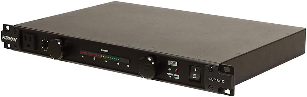 Furman PL-PLUS C Power Conditioner with (2) Extension Cable Bundle
