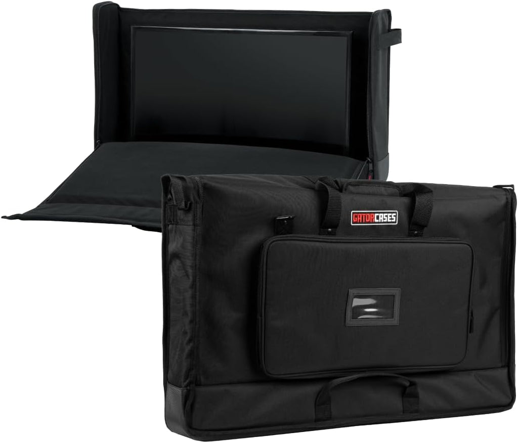 Gator Cases Padded Nylon Carry Tote Bag for Transporting LCD Screens, Monitors and TVs Between 27' - 32' (G-LCD-TOTE-MD)