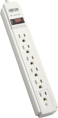 TLP606 Surge Suppressor, 6 Outlets, 6 ft Cord, 790 Joules, Light Gray, Sold as 1 Each, 15PACK , Total 15 Each