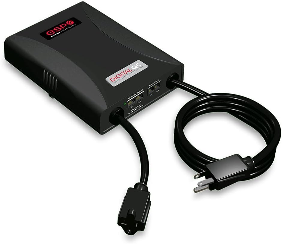 ESP Digital QC Surge Protector/Noise Filter - D5143NT - 120 Volt, 20 Amp with NEMA 5-20 Connectors