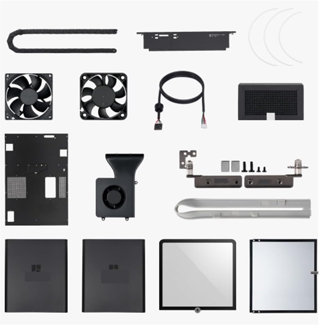 For bambu Lab P1 Series 3D printing accessories upgrade Parts from P1P to P1S(Right side panel)