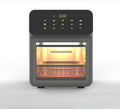 Air Fryer, Smart 11-In-1 Air Fryer Toaster Oven Combo with Grill, Digital Convection Oven Countertop Airfryer Fit，Bake, Roast, Reheat, Broil, Dehydrate, Easy Clean(Gray)