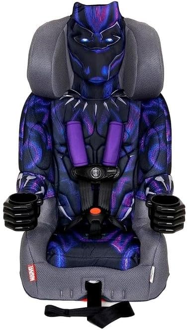KidsEmbrace 2-in-1 Car Seat | Forward-Facing Harness (26.5–65 lbs) & Booster Mode (40–100 lbs) | Latch | Premium Fit with Multi-Position Headrest, Harness & Recline