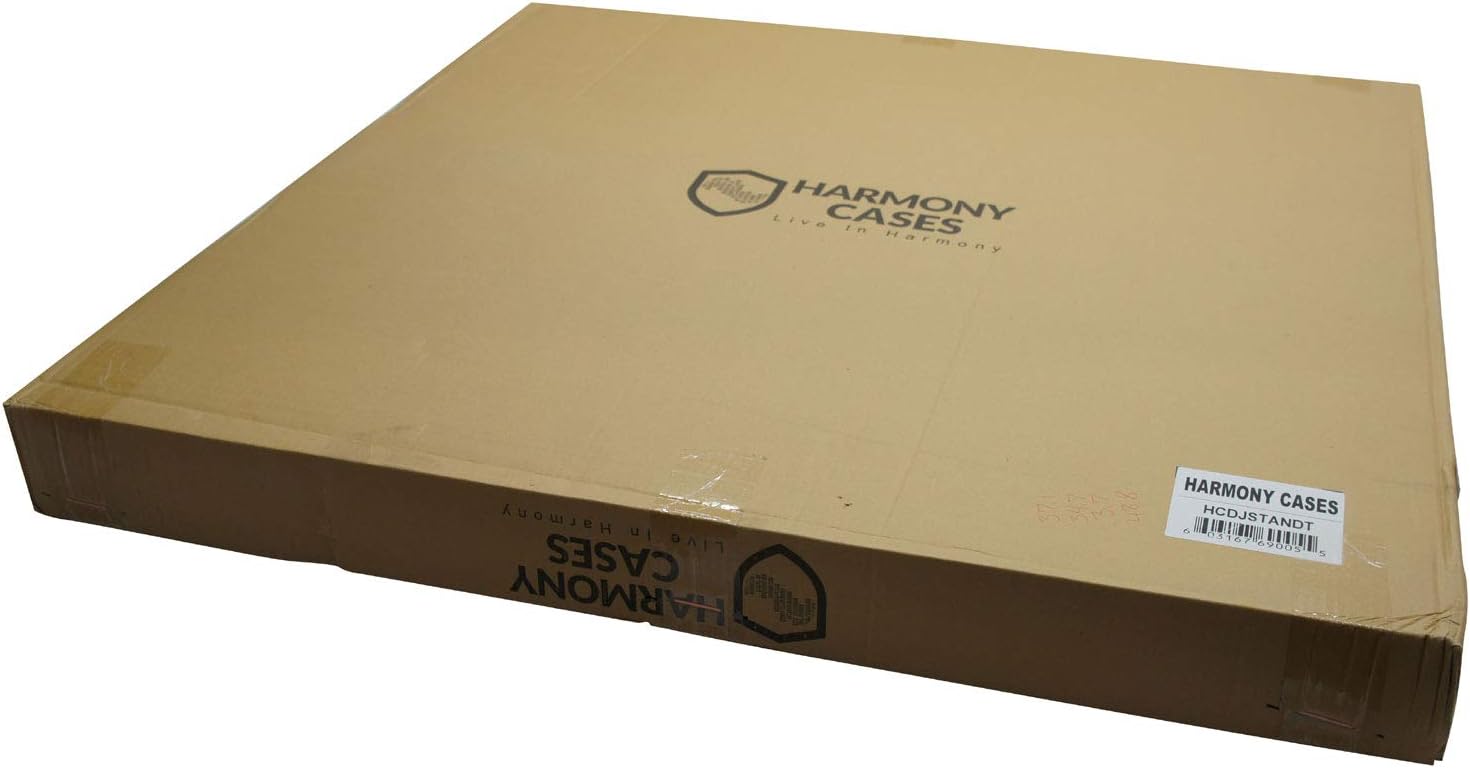 Harmony Audio Cases HCDJSTANDT Compact Fold Out Portable DJ Workstation Table