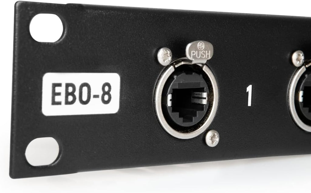 Elite Core EC-EBO8 8-Channel EtherCon Breakout Panel