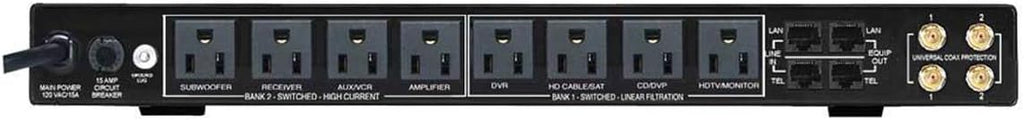 Panamax MR4300 MR4300 9-Outlet Home Theater Power Management with Surge Protection and Power Conditioning